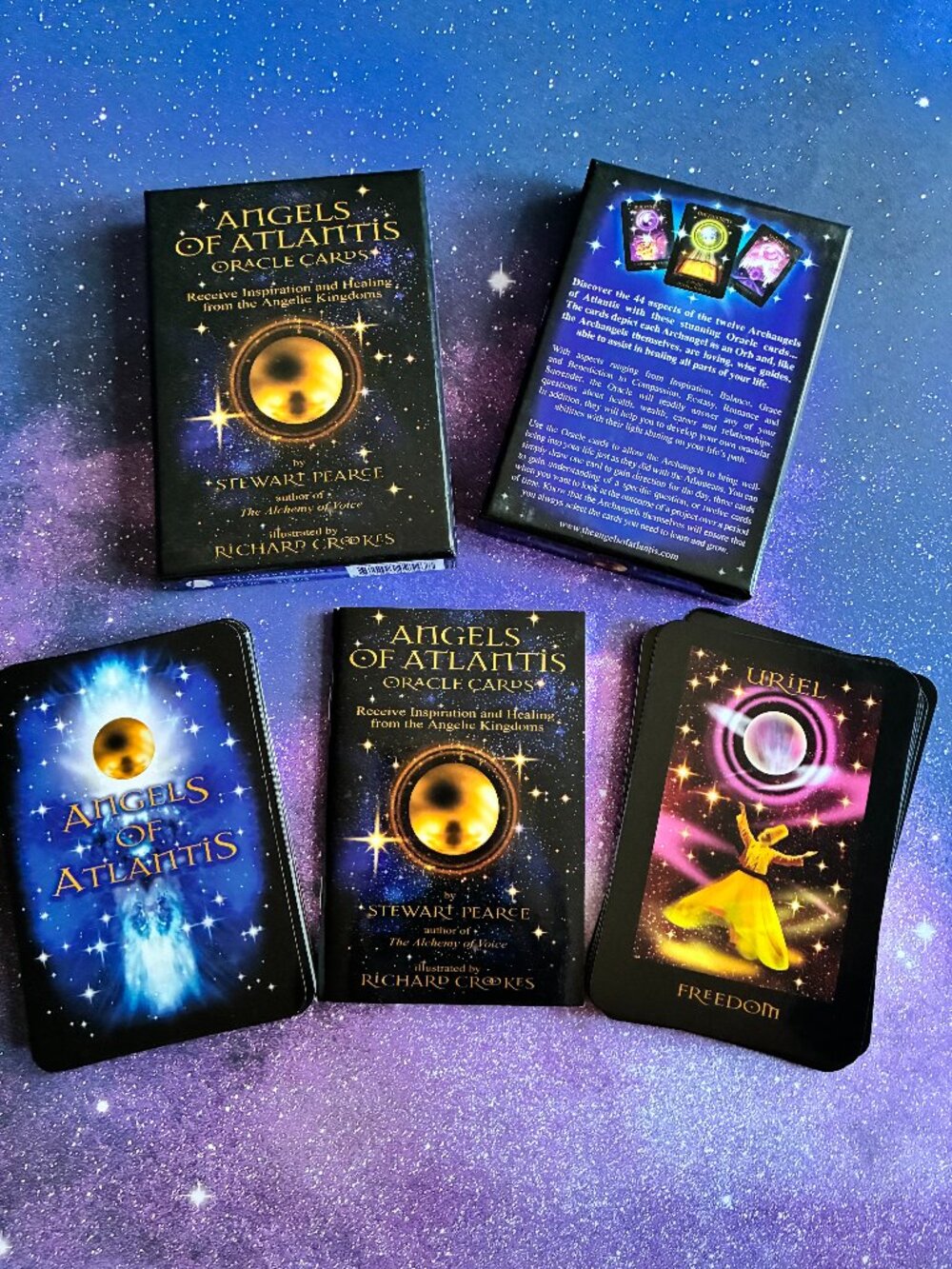 Angels of Atlantis Oracle Cards with Book